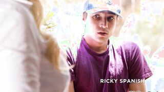 Stepson Ricky Spanish Banged! His Huge Titted Stepmom Rachael Cavalli Who Is Shocked When She Finds Out That Ricky Spanish, Was Caught Doing Something Sensual At The Mall. Rachael Then 'Punishes' Ricky With Sex