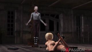 Joker Fucks Rough A Babe Bombshell Blonde Inside Abandone Room