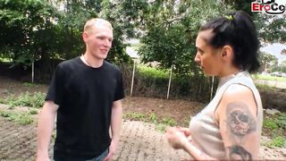 German Amateur Couple Try Porn