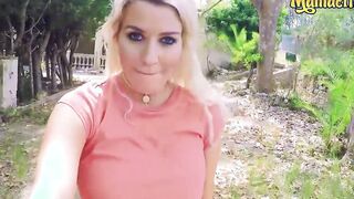 Mamacitaz - Gigantic Tits Thot Jumps On Hard Penis Outdoors