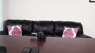 Back Room Casting Couch - Honey Ass Pounded For The 1St Time