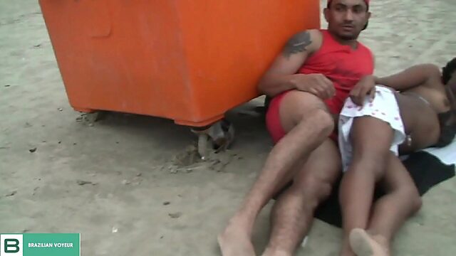 Beachside Blowjob And Cowgirl In Fortaleza, Full Video Inside