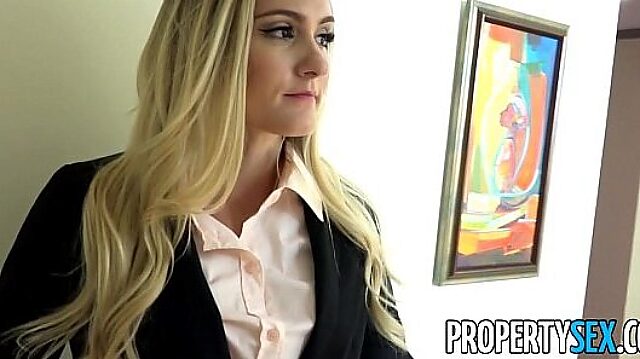 Confident Realtor Gets Fucked Hard In A Property Deal