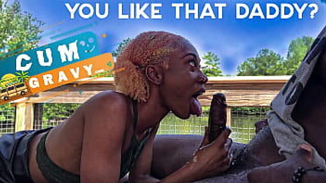 Jamaican Teen Gets Cumload In Florida