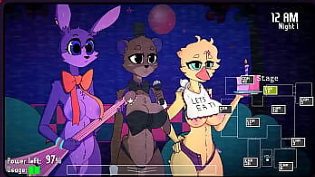 Freaky Furry Titjob In Five Nights At Fuzzboobs