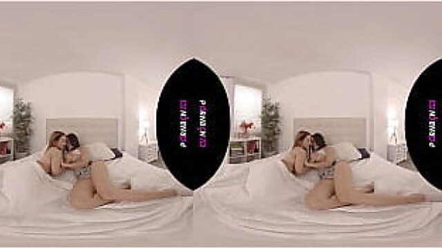 Vr Lesbians Ginebra Bellucci & Katrina Moreno Wake Up Horny