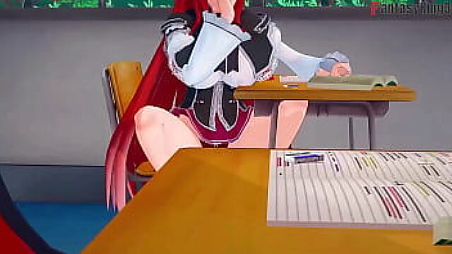 Rias Gremory Can't Get Enough Of Issei's Dick In Hs Dxd Ntr Fuck Fest - Full Hour Fantasy Fuck Film