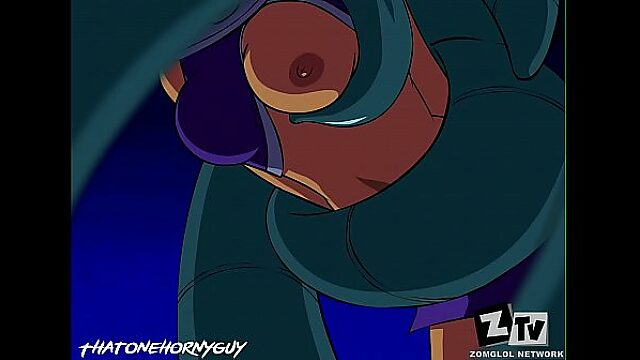 Tentacle Banging Teen Titans' Holes - Deepthroat, Anal, Creampie & Facial Fun