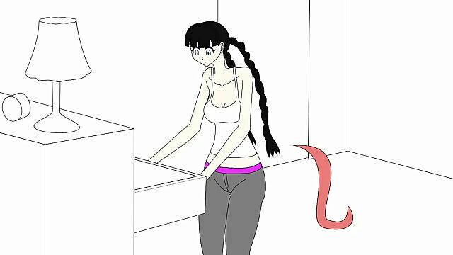 The Squirming Worm Inside Her Pants: A Female Possession Hentai