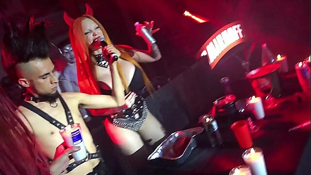 Satanic Ritual Show: Sabrina Sabrok's Devilish Fetish Spectacle