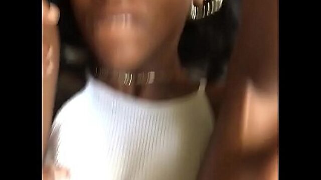 Ebony Homemade Sex With Skinny Slut