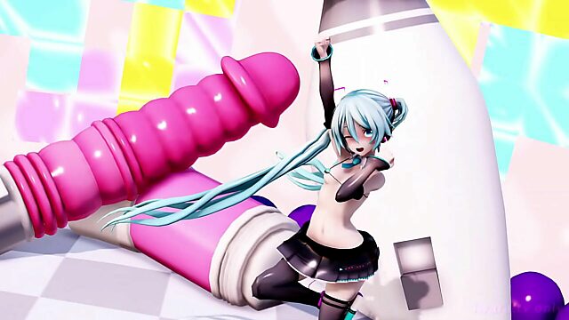 Hatsune Miku's Naughty Time Dance By Piconano-Femto