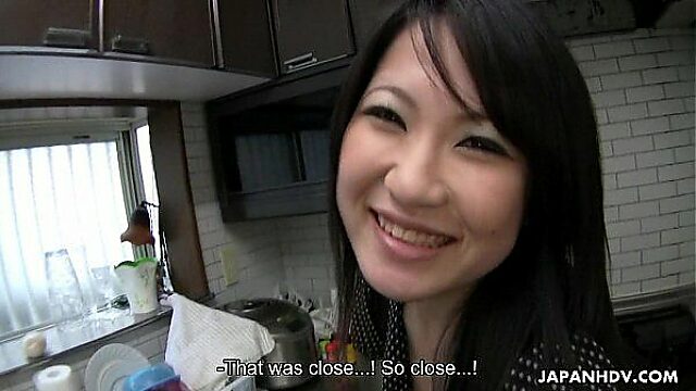 Satisfying The Asian Slut's Desires In The Kitchen