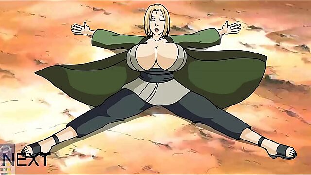 Tsunade Gets A Creamy Surprise From Her Debt Collector