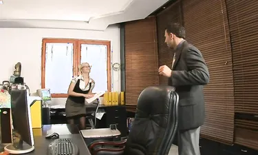 Sizzling Russian Assistant Cock-Squeezing Donk