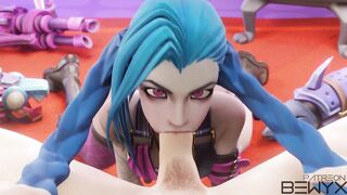 Get Jinxed Blowjob League Of Legends Animation