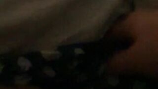 Step Son Get Hard For Step Mom Under Blanket Cumming On Her Hand