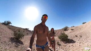 Fit Couple Fuck In The Desert Near Las Vegas