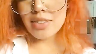 Red Head Babe Show How To Properly Suck Dick Using Dildo On Snapchat