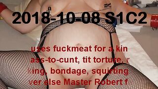 2018-10-08 S1C2 Master Uses Fuckmeat For A Kinky Fuck