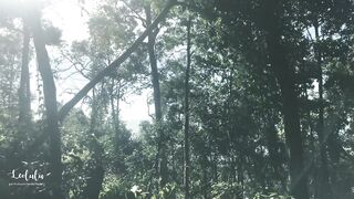 Quickie In The Jungle! Fucking A Wild Leo - Amateur Couple Leolulu