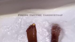 Wet Ebony Feet