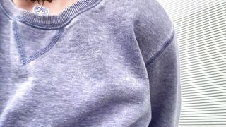 Playing With My Pussy And Squirting On My Patio * Public Masturbation *