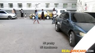 Real African Amateur Teens Wild Public Sex Tape