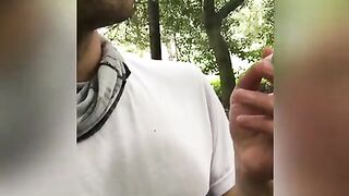 4:20 We Smoke Weed, Outsite And Public Sex In National Park