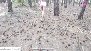 Stranger Hard Fucked Cute Girl In The Forest-Vispace