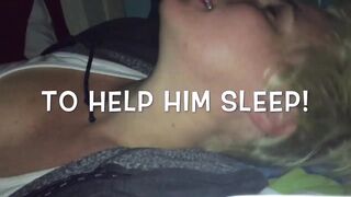 Waking Up Girl To Give Sleepy Blowjob