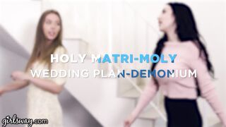 Girlsway Wedding Planner Gia Paige Scissors Lena Paul & Her Wife-To-Be