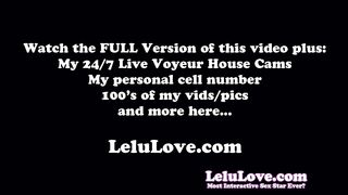 Regular Custom Vid Almost Turns Into Real Fertile Impregnation W/ Closeup Condom Leak! - Lelu Love