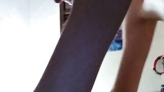 Another Short Clip Of My Super Sexy Petite Princes Sucking My Big Dick