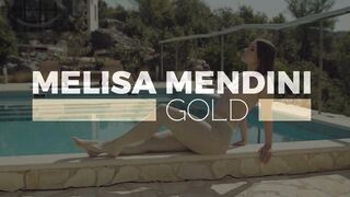 Melisa Mendini Pantyhose Tease Melisamendini-Gold