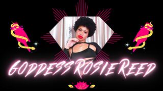 Goddess Rosie Reed Sissy Bitch Slut Femdom Pov Ebony Goddess Give Up The Bitch Booty