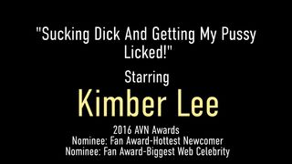 Horny Kimber Lee Sucking Dick And Getting Her Pussy Licked