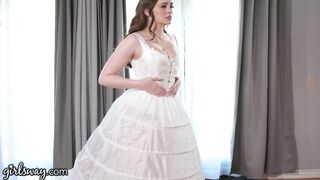 Girlsway Mary Moody Is Cheating With Her Sister-In-Law While Trying Wedding Dresses