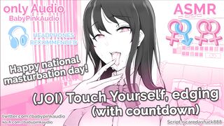 Asmr Joi - Touch Yourself With Countdown (Audio Roleplay)