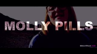 Adorable Glasses Girl Big Facial Public Pov - Molly Pills