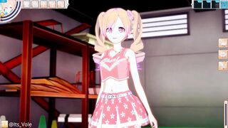 Koikatu Hentai Gameplay - Sex With The School's Star Cheerleader