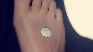 Putting Lotion On My Foot