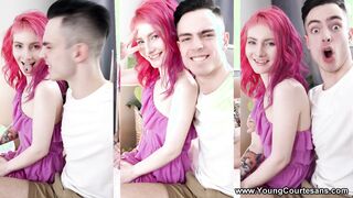 Young Courtesans - Alien Fox - Pink-Hair Escort Gf Experience