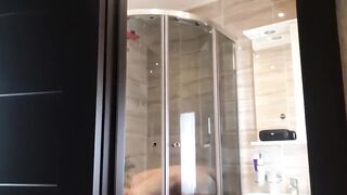 Fucked My Favorite Neighbor In The Shower Doggy Style