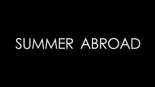 Summer Abroad - Meana Wolf