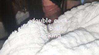 Part 7/8 Barista 3Som: Pinay Teem Sucks Cock While My Friend Sucks Balls