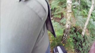 Forest Walk Turns In To A Cum Session