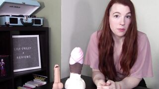 Lily O'riley Reviewing Large Crackers From Bad Dragon (Sfw)