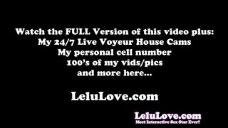 Quick Webcam Show Before Rushing Out The Door To Schedule Delivery Of Our New Rv!:) - Lelu Love