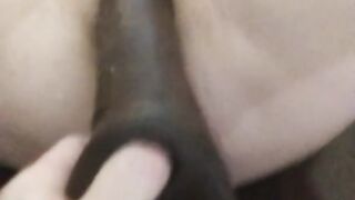 10 Inch Black Dick Inside My Wife